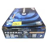 Box of .30-60 Sprg. 180-grain JSP Federal