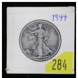 1944 Walking Liberty half dollar