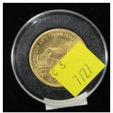 1984 Gold U.S. half ounce John Steinbeck