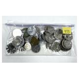 Lot, world coins, 34 pcs.