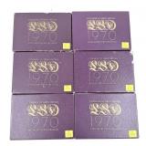 x6- Great Britain coin sets -x6 sets- Sold by
