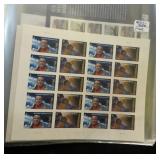 Album of U.S. Mint Sheets of Forever Stamps, Face