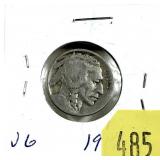 1917-D Buffalo nickel
