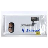 First Day Issue Lincoln coin set, 4 pcs.