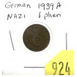 1939 Nazi 10 phenics