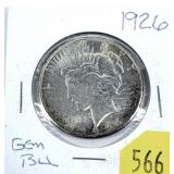 1926 Peace dollar