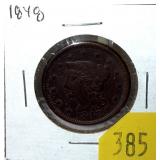 1848 U.S. Large cent