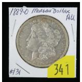 1889-O Morgan dollar