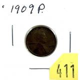 1909 Lincoln cent