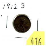 1912-S Lincoln cent