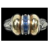 Sterling silver and 18K yellow gold David Yurman