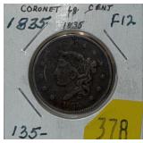 1835 U.S. Large cent