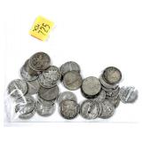 x31- Dimes, 90% silver x39 dimes -Sold by the