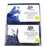 x2- Proof quarter sets: 1999, 2003 -x2 sets  -