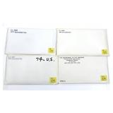 x4- Mint sets: 1972-1981 -x4 sets - Sold by the