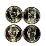 x4- 2015 Presidential dollars -x4 dollars -Sold