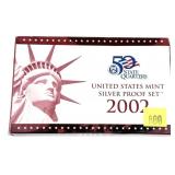 2002 silver Proof set
