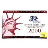 2000 silver Proof set