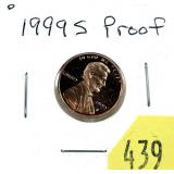 1999-S Lincoln cent, Proof