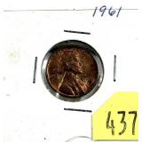 1961 Lincoln cent
