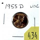 1955-D Lincoln cent