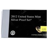2012 silver Proof set