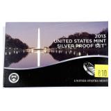 2013 silver Proof set