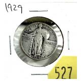 1929 Standing Liberty quarter