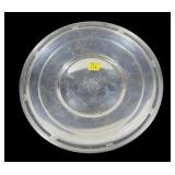 9.5" Sterling plate, 7.860 T. oz.