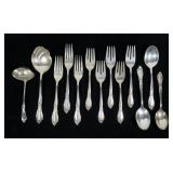 Set of 13 Sterling silver Rhapsody -New by