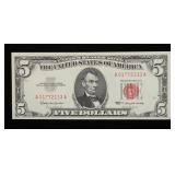 $5 red seal series of 1963