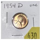 1954-D Lincoln cent