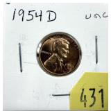 1954-D Lincoln cent