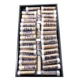 x34- BU rolls Lincoln cents: 1960-1969 -x34