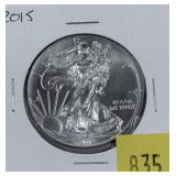 2015 American Silver Eagle .999 1 oz.