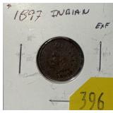 1897 Indian Head cent