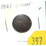 1901 Indian Head cent