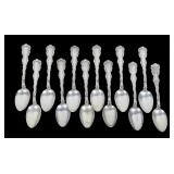 Set of 12 Sterling Whiting "Louis XV" 1891