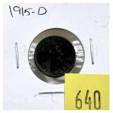 1915-D Lincoln cent