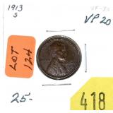 1913-S Lincoln cent