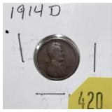 1914-D Lincoln cent