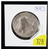 1883 Morgan dollar