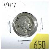 1917 Buffalo nickel