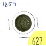 1859 Indian Head cent