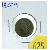 1859 Indian Head cent