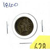1860 Indian Head cent