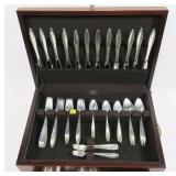 Gorham sterling silver flatware set "Esprit, 1963"