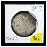 1897 Morgan dollar