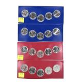 x4- 2019 State quarter sets -x4 sets -Sold by