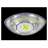Sterling nut dish, .710 T. oz.